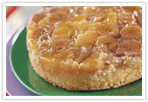 Caribbean upside down cake